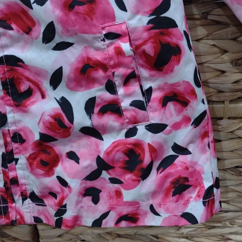 Kate Spade kids rain jacket with flowers size 3T - Picture 5 of 11